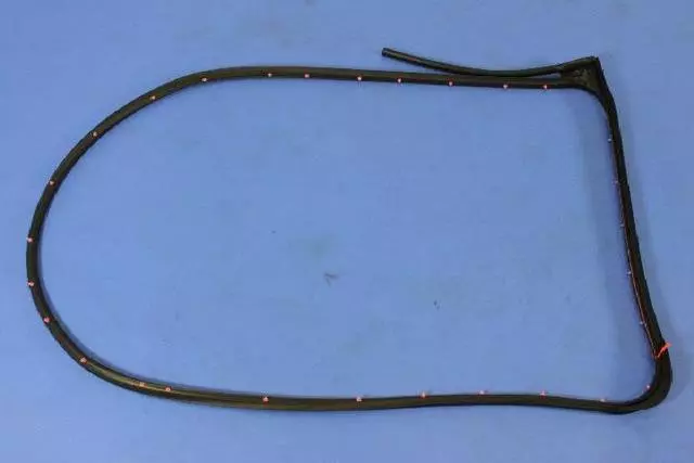 Rear Door Mounted Weatherstrip, Left