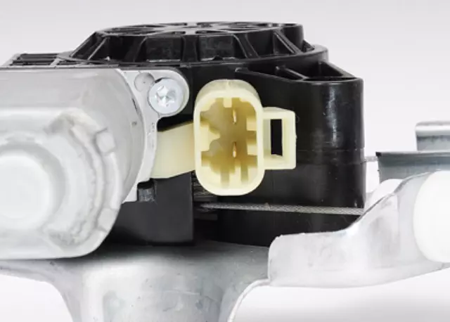 Rear Passenger Side Power Window Regulator and Motor Assembly