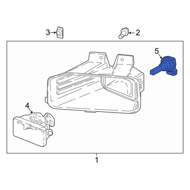 FL3Z-13466-A - Fog Lamp Bulb - 2003-2020 Ford | Eastgate Ford Parts