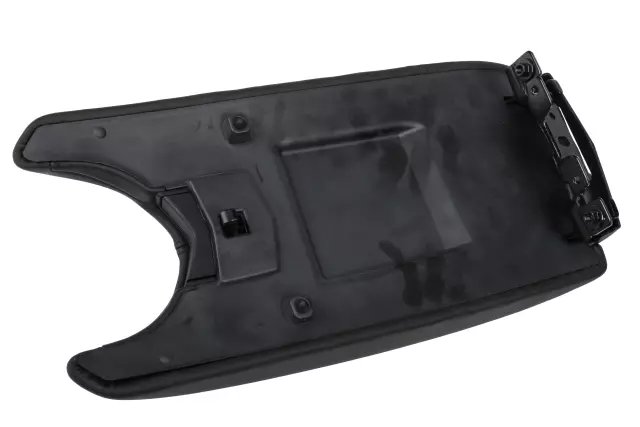 Jet Black Front Floor Console Armrest with Cover and Latch