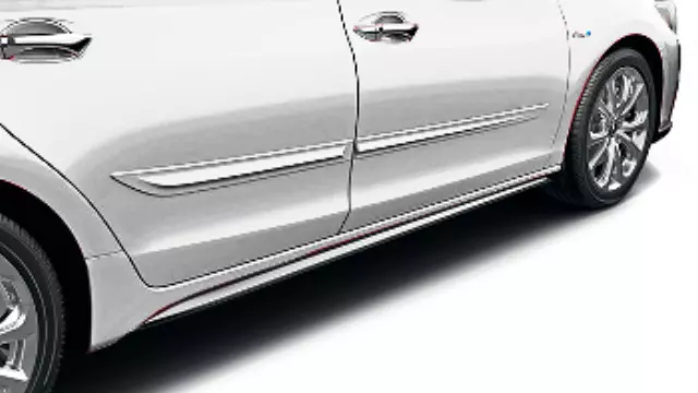 Body Side Molding - Platinum White Pearl