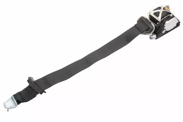 Ebony Passenger Seat Belt with Retractor and Pre-Tensioner