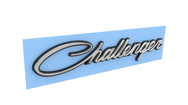 Dodge Challenger Nameplate - 68044799AA | MoparOnlineParts | Mopar
