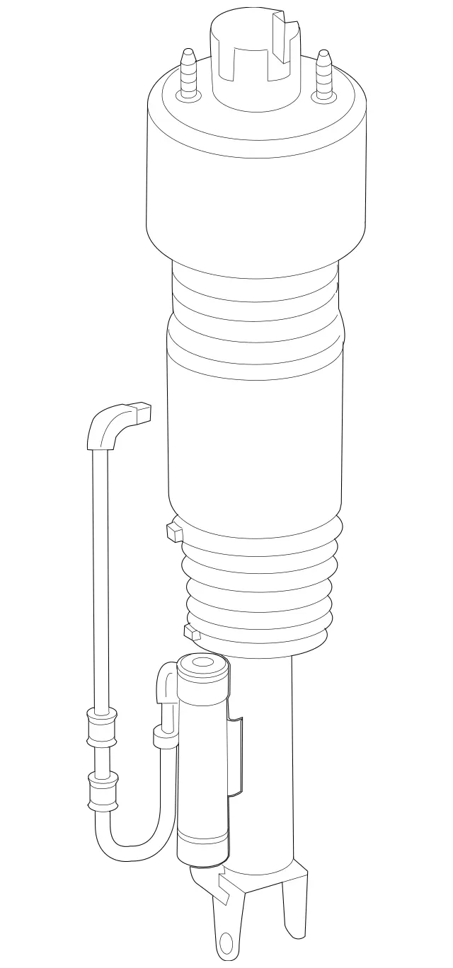 Hydropneumatic Spring Leg