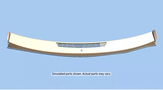 Ebony Instrument Panel Upper Trim Panel
