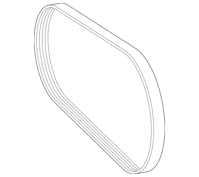2010 – 2013 Mercedes-Benz Accessory Drive Belt 002-993-03-96