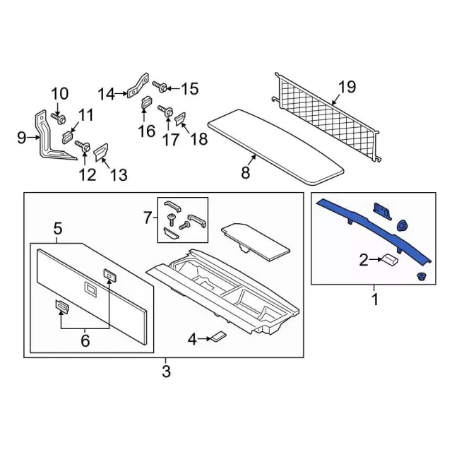 ふくページ JL1Z-7842624-AC - Scuff Plate 2022-2024 Ford Expedition | Ford