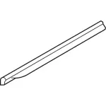 Front Rocker Molding