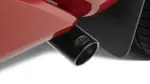 Exhaust Tip, Black Chrome