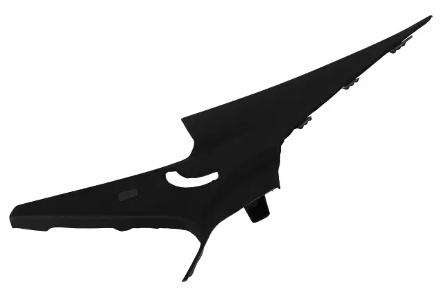 Jet Black Passenger Side Quarter Upper Trim Panel