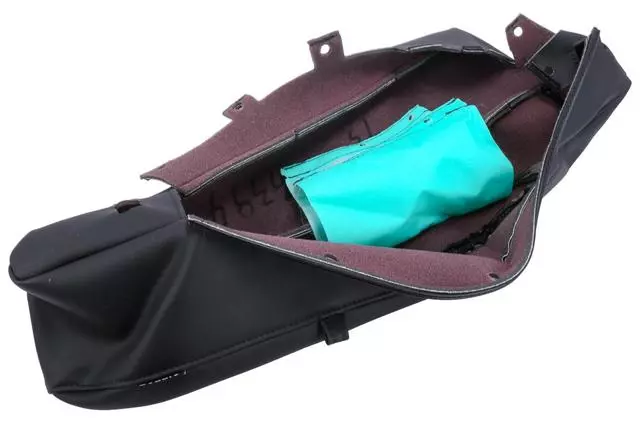 Medium Titanium Rear Driver Side Seat Back Cover