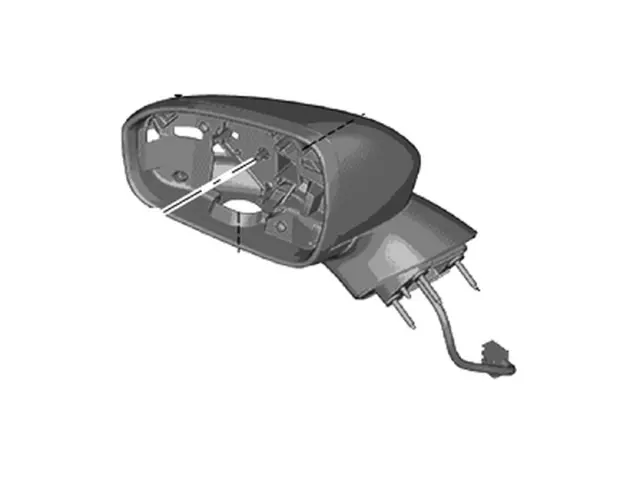 2013-2017 Ford Fusion Mirror Assembly FS7Z-17682-BC | OEM Parts Online