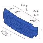 Grille Assembly Radiator