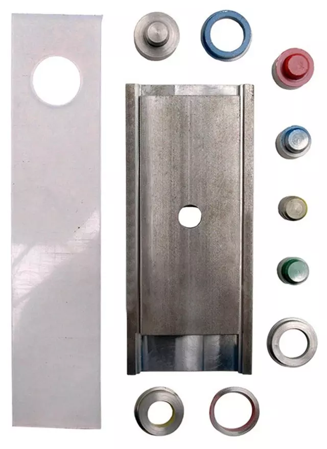 Thrust/Setback Adjusting Kit with Plates, Washers, Pins, and Inserts