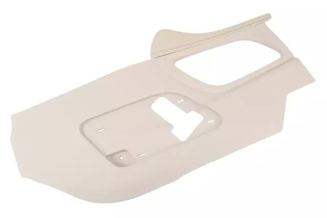 Beige Driver Side Front Floor Console Extension Panel