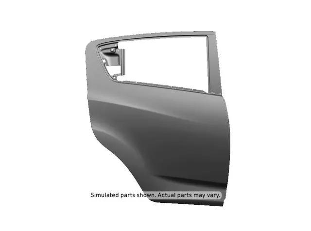 Passenger Side Rear Door Outer Panel