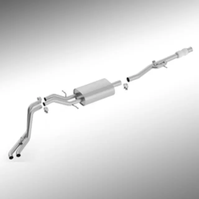 Cat-Back Exhaust System, 6.2L Dual, Long Box
