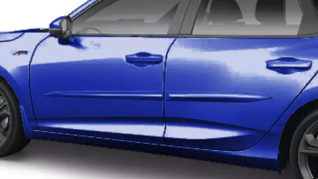 Body Side Molding - Apex Blue Pearl