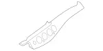 1995-2026 Mercedes-Benz - Trim Bar
