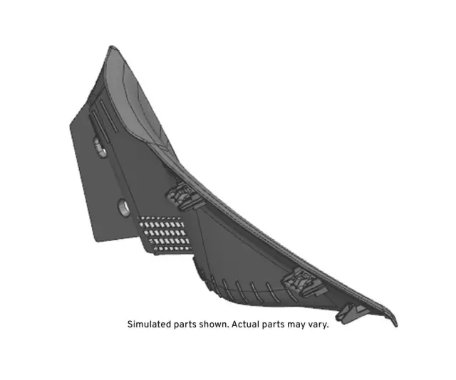 Driver Side Air Inlet Grille Panel Extension