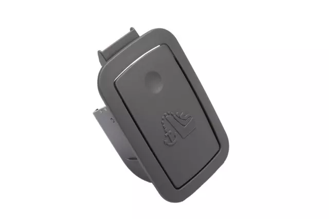 Dark Titanium Child Seat Top Strap Anchor Plate Trim Cap