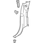 2015-2022 Ford - Rear Pillar Trim