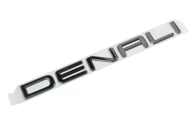 Front Side Door Denali Name Plate