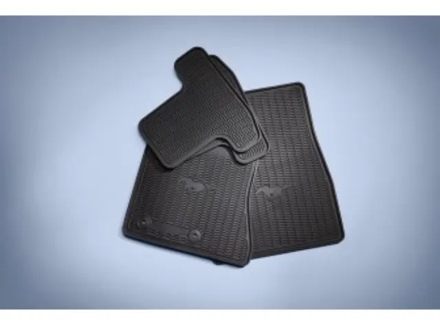 FR3Z-6313300-BA Mustang OEM Genuine Ford Parts Black Rubber Floor