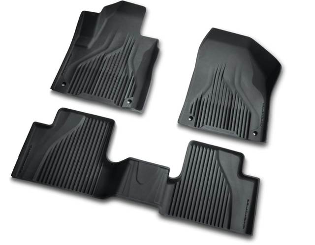 2016 2020 Jeep Cherokee Black Slush Mat Rubber All Weather Mat Oem
