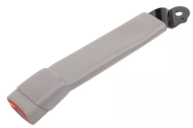 Gray Passenger Seat Belt with Buckle
