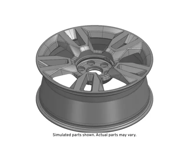 22x9 Aluminum Wheel