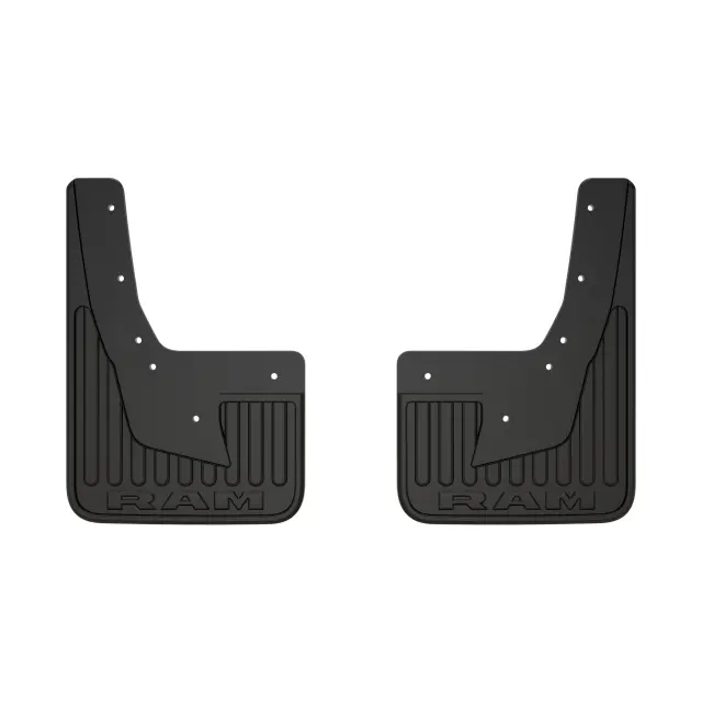 2019-2024 Ram 1500 Splash Guards, Heavy-Duty Rubber (Rear) for