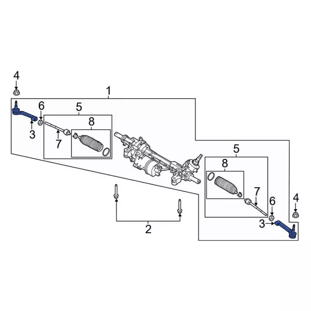 2020  2025 Ford Outer Tie Rod R1MZ3A130B