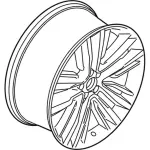 2017-2018 Lincoln MKC - Wheel, Alloy