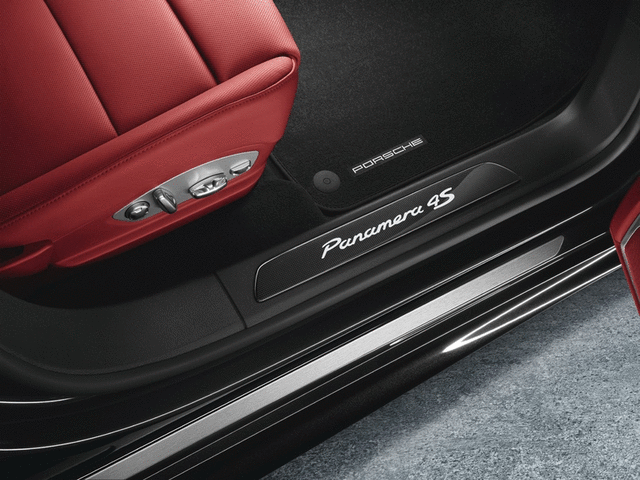 2014-2016 Porsche Panamera - Door Entry Guards In Carbon