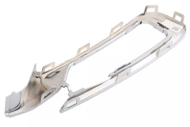 Galvano Silver Front Driver Side Bumper Fascia Outer Molding
