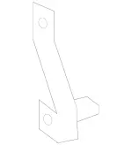Filler Neck Lower Bracket