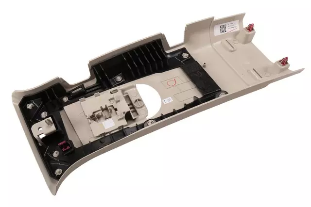 Beige Driver Side Center Pillar Lower Trim Panel