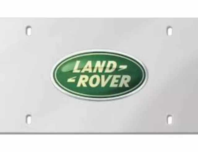 License Plate, Land Rover Logo