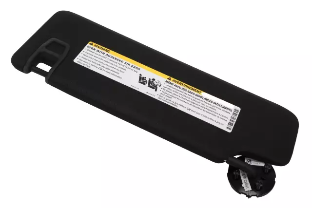 Jet Black Passenger Side Sunshade