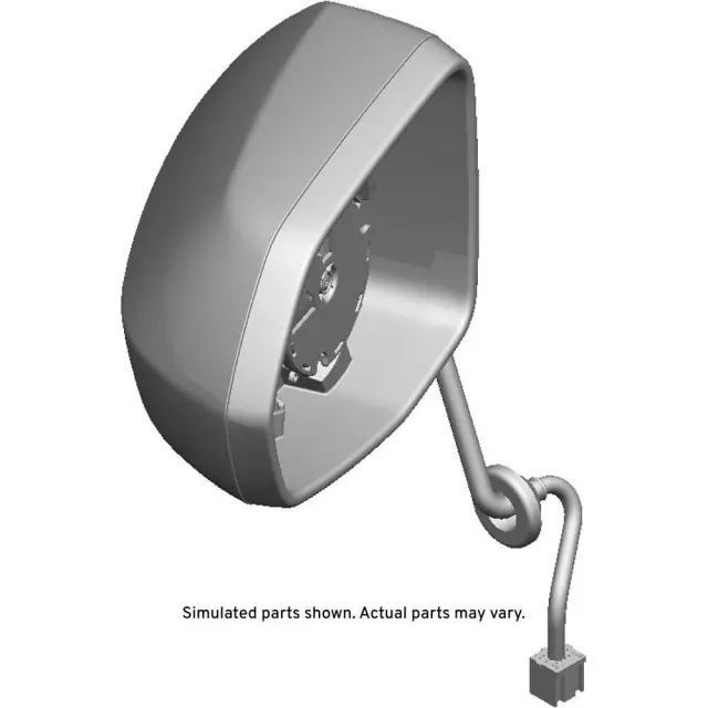 Primed Driver Side Door Mirror Housing