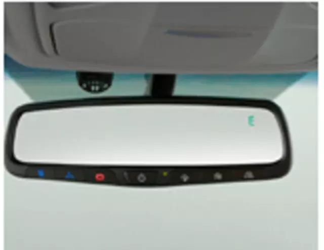 2013-2016 Hyundai Santa Fe - Auto Dimming Mirror With Homelink And Compass