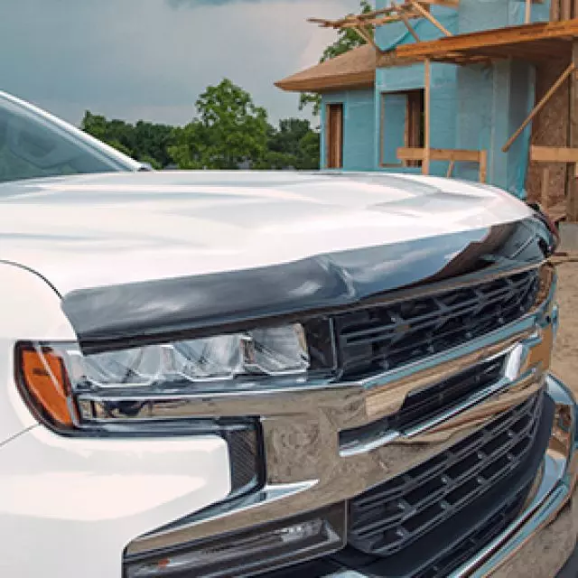 2019 chevy silverado bug deflector best sale