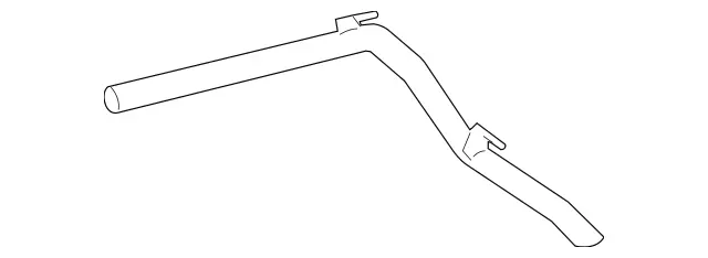 Exhaust Gas Line, Rear