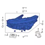 2021-2024 Ford Mustang Mach-E - Composite Assembly
