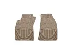 Front Tan All Weather Floor Mats