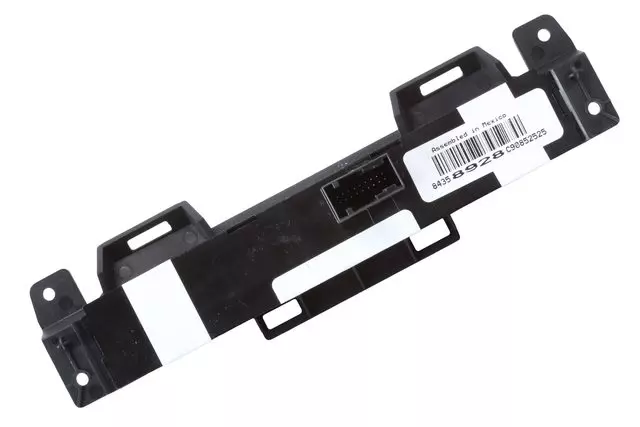 Black Vehicle Stability Control System Switch - GM (84358928)