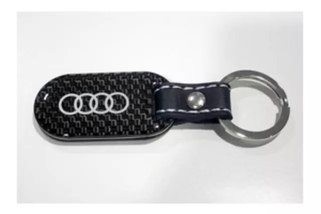 2x Audi Lanyards – 1x22 Inch Dark & Light Gray Keychain, ID Badge Holder, Cardholder Style