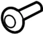 Fuel Door Screw