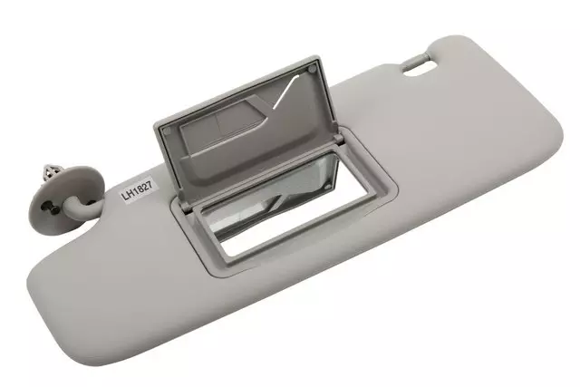 Light Titanium Driver Side Sun Visor